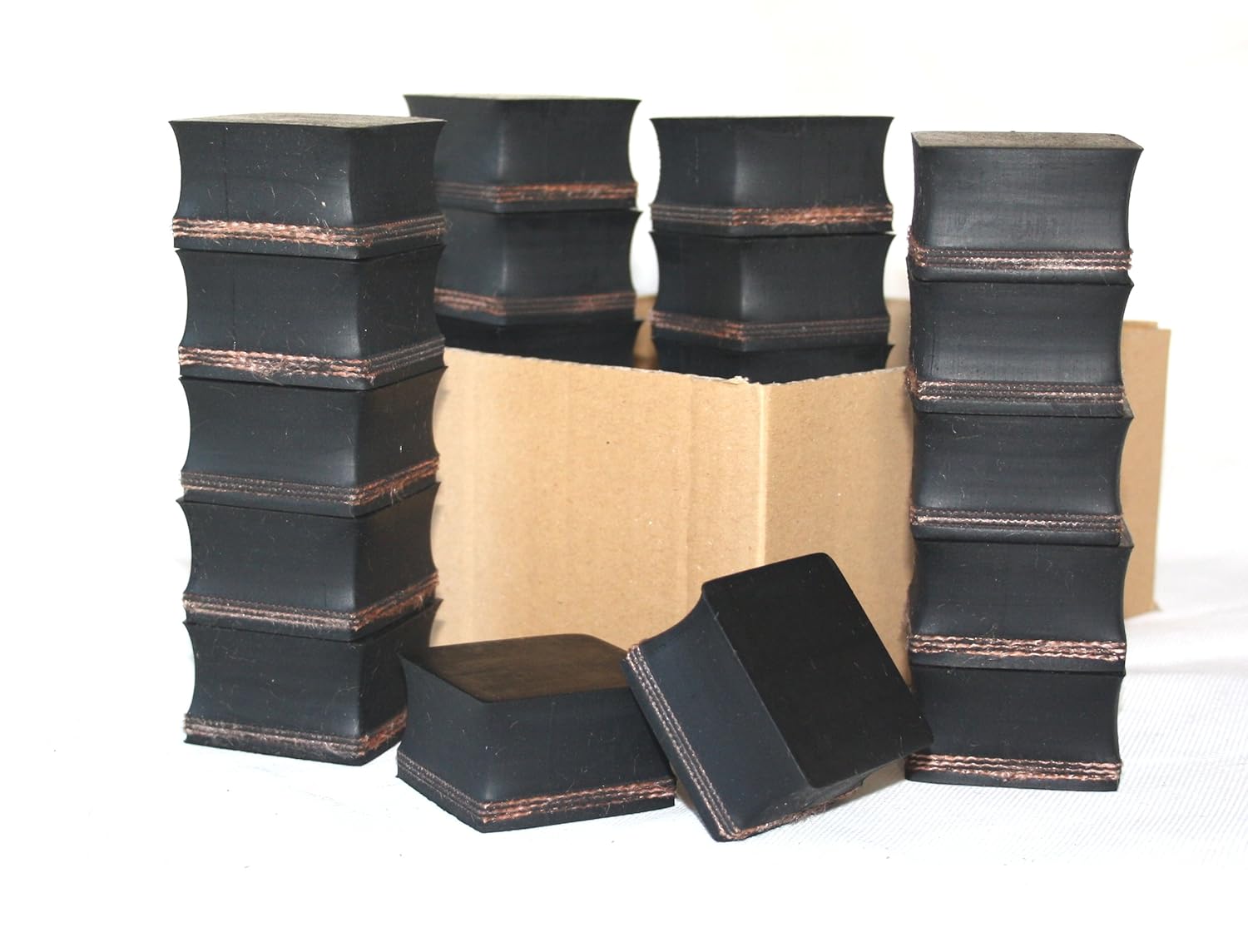 Gummiklötze 18er Pack - Stabile Unterlagen Für Wagenheber & Werkstatt