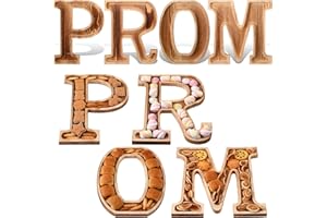 Tiangrid 4 Pcs 2025 Graduation Charcuterie Letters Fillable Wooden Prom Letter Trays for Food Charcuterie Board Box Party Serving Candy Dish Decorative Platter