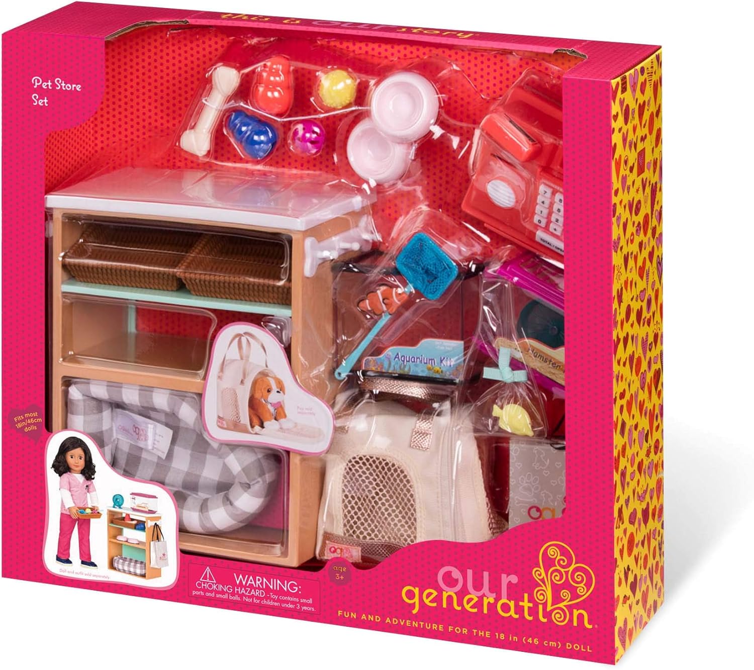 our generation assorted pet sets