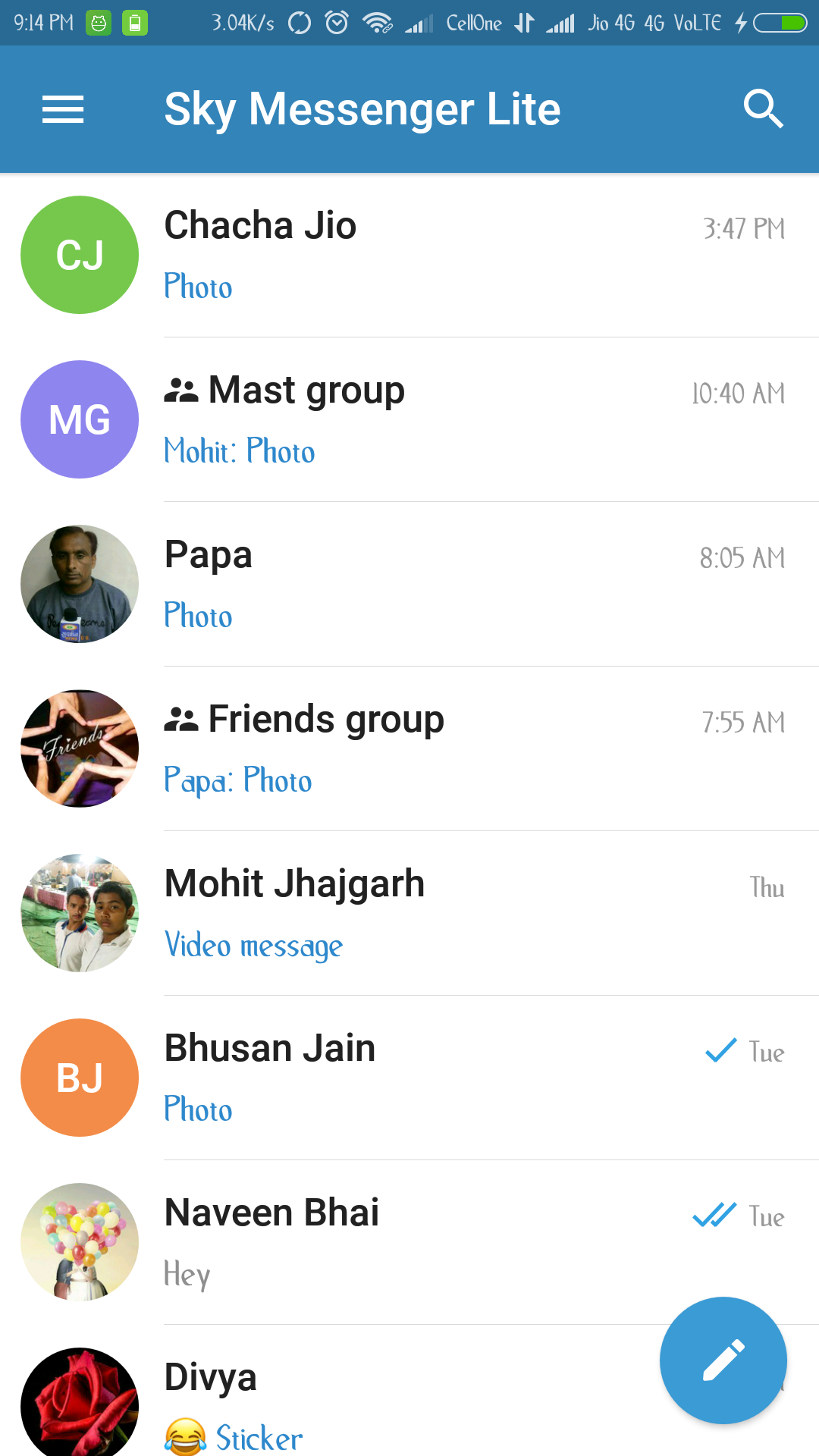 Sky Messenger LiteAmazon.deAppstore for Android