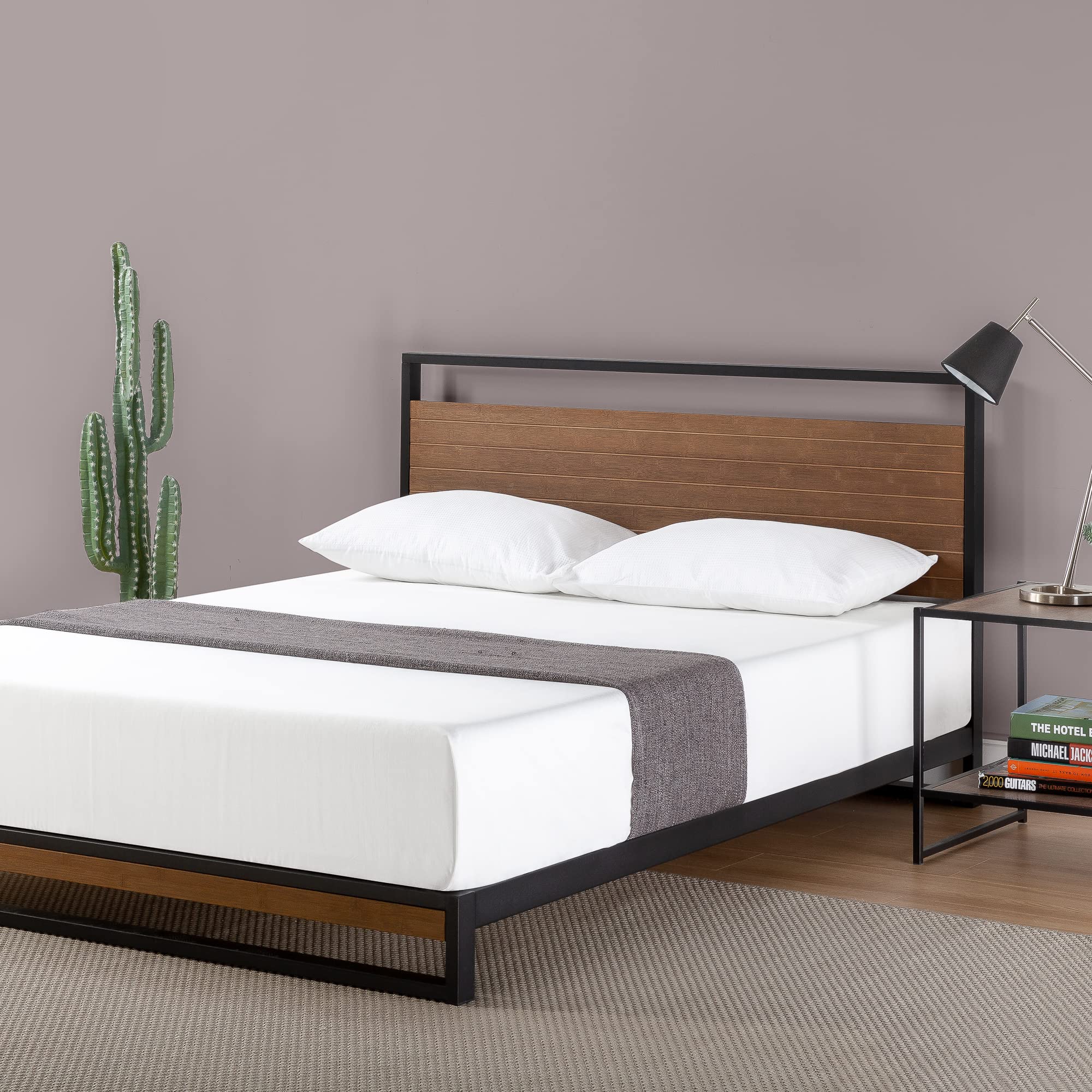 Full Bed Frame with Storage