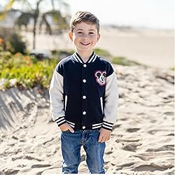Disney Mickey Mouse Toddler Boy Fleece Varsity
