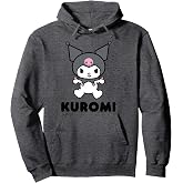 Kuromi Character Front and Back Pullover Hoodie Small