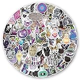 FMOST Trippy Stickers for Water Bottles, 100pcs