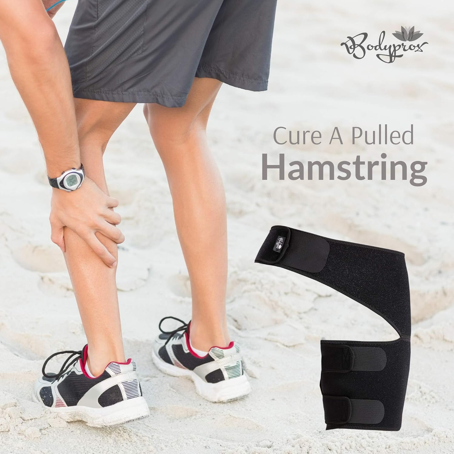 Groin Wrap, Adjustable Support for Hip, Groin, Hamstring, Thigh, and Sciatic Nerve Pain Relief: Industrial & Scientific