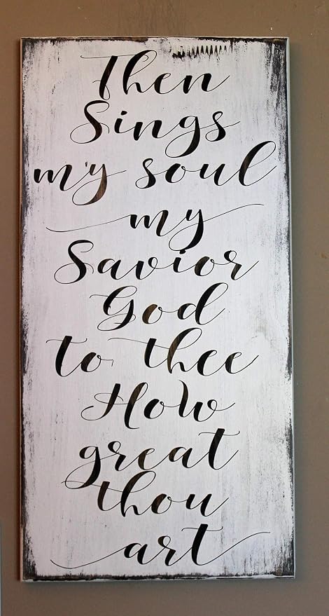 Amazon Com Faaca Then Sings My Soul My Savior God To Thee How