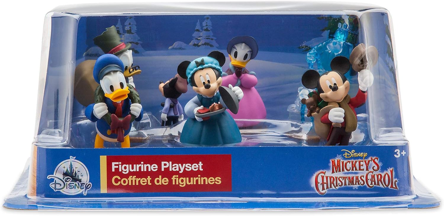 mickey's christmas carol figure play set