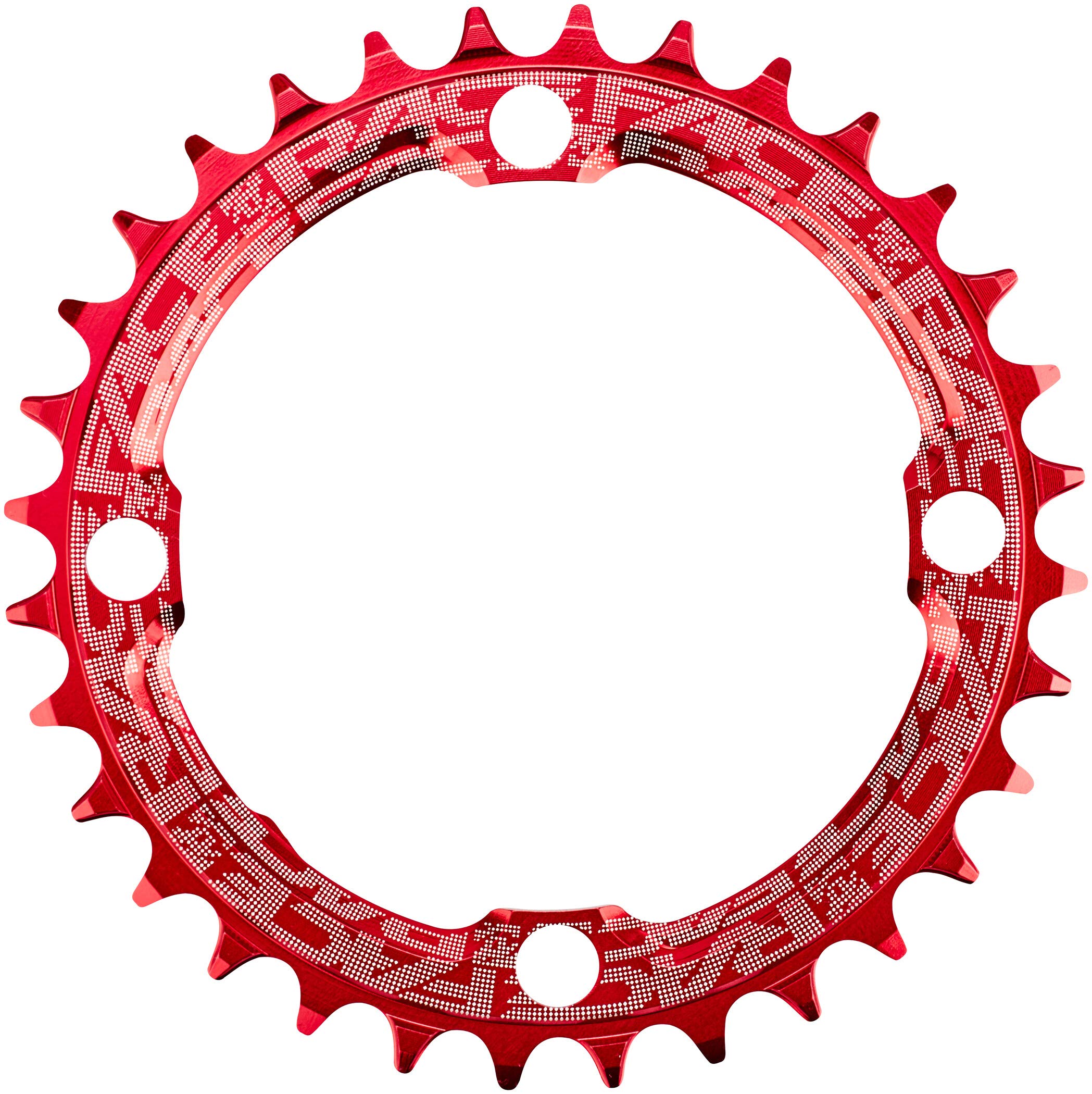 Race Face Unisex Chainring Single Narrow Wide RNW104X36RED, Red, 104 x 36T UK