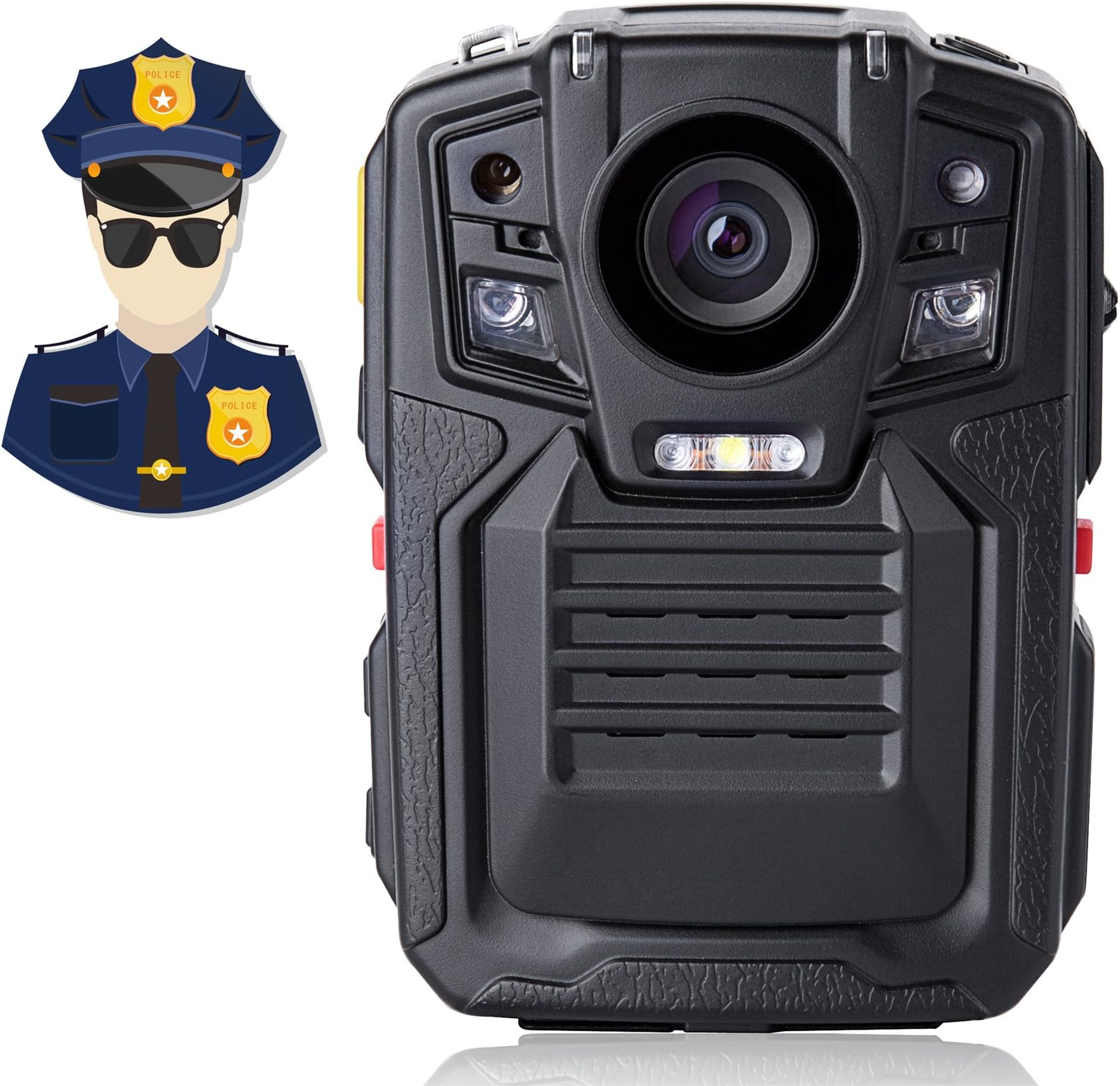 Infrared Night Vision HD 1080P Police Body Worn Video Camera Security IR Cam Built In GPS Support Motion Detection (32)
