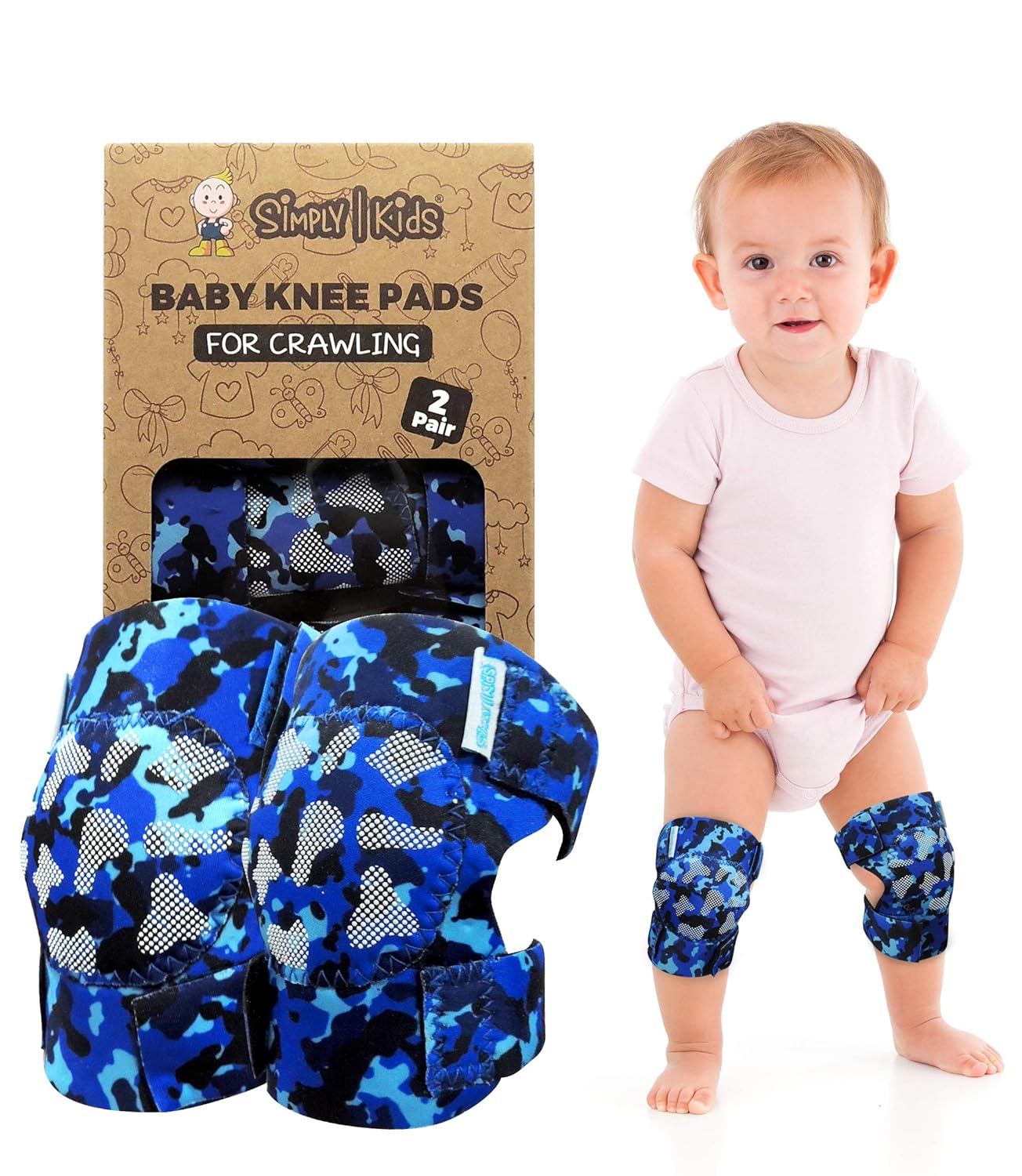baby crawling anti slip knee pads