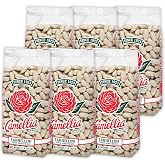 Camellia Dried Cannellini Beans, Non-GMO, 1 lb (Pack of 6) | Creamy Italian white kidney beans. Gluten-free, high-protein. Great for minestrone, salads, pasta e fagioli.