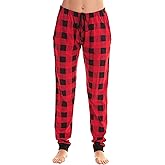 Just Love Women Cotton Joggers Pajama Pants with Pockets
