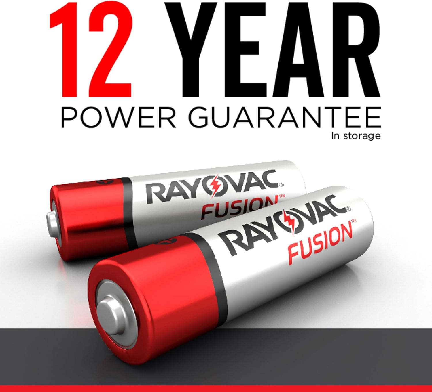 Rayovac Fusion AAA Batteries, Premium Alkaline Triple A Batteries, 8 Count: Home Audio & Theater