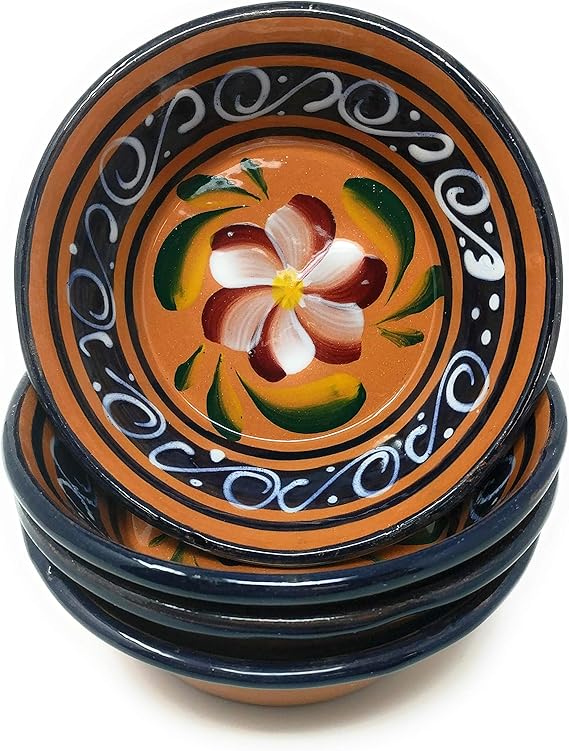 Pozole Bowls, Clay Bowls, Handcrafted, HandPainted