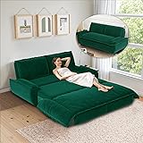 Lyngins Queen Size Sleeper Sofa Bed, 73.2 Inch Pull