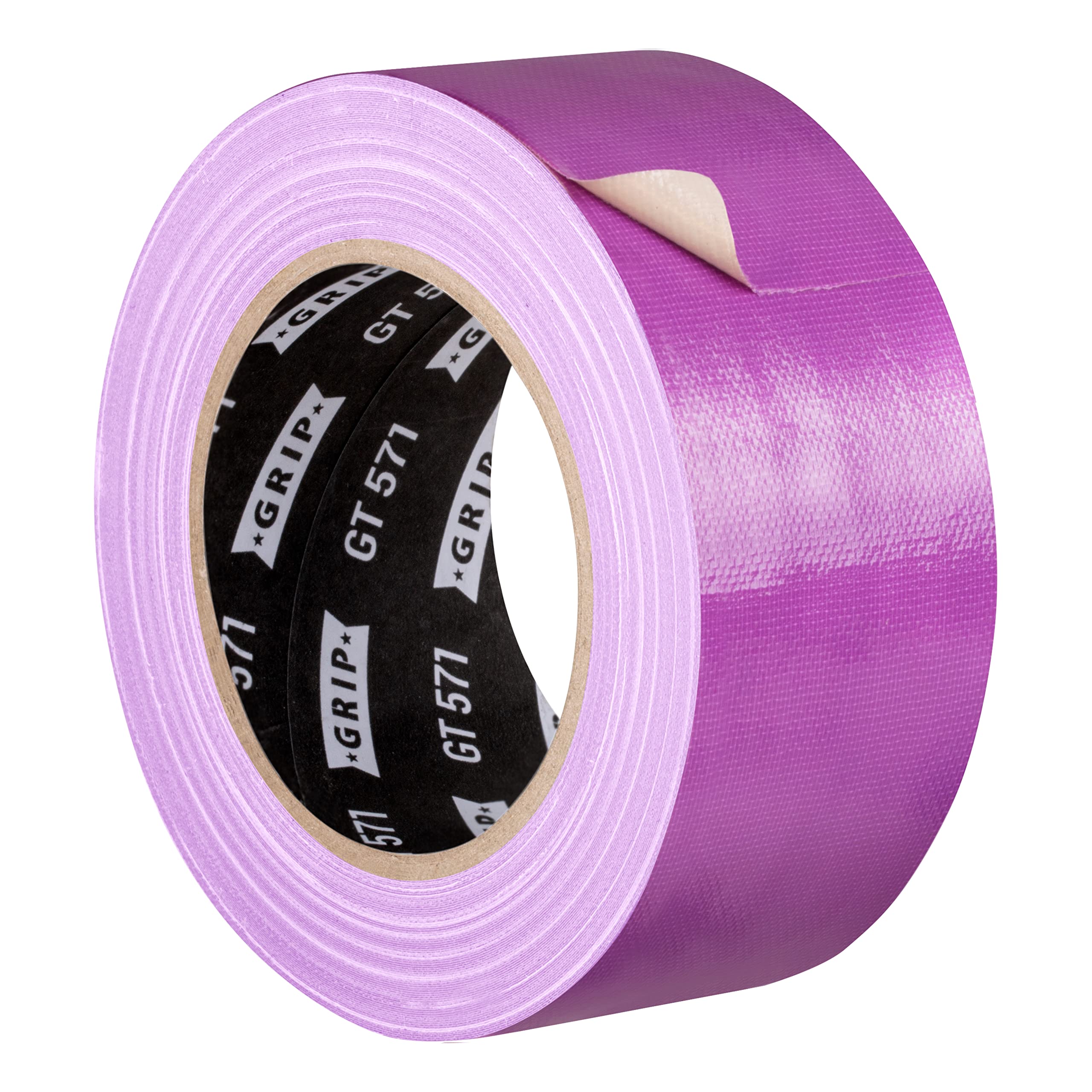 GRIP Eventbasics GT 571 Fabric Tape Purple 50 mm x 25 m Premium Fabric Tape for Marking, Fixing and Repairing
