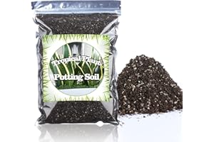 Doter Houseplant Potting Mix, Fertilized, Perlite Soil for All Types of Indoor House Plants and Tropical Plant 1 qt