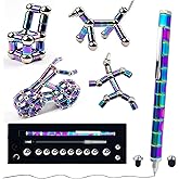 Fidget Pen, Decompression Magnetic Pen, Cool Fidget Toys for Stress and Anxiety Relief, Sensory Toys Best Gifts for Teenage Boys, Ideal Gift for 8-13 Years Old, Novelty Gifts for Teen and Adults