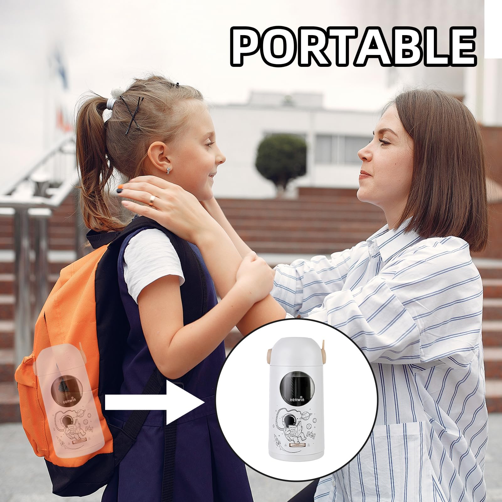 Rechargeable Electric Pencil Sharpener, Fully Automatic Pencil Sharpener for 7-11.5mm Pencils, Hands-Free Sharpener for Colored Pencils, Auto in&Out, Adjustable Pencil Nibs (Silver)