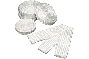 Heatshield Products 201012 1/2" ID x 6' Long HP Thermal Sleeve,White