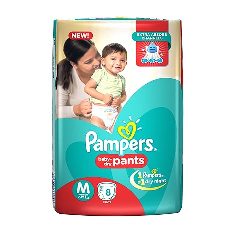 pampers medium size online