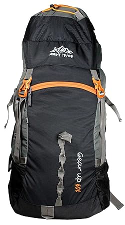 Mount Track Gear Up 9111 60Ltrs Black Rucksack