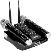 The Platinum Karaoke System for Adults Features Dual UHF Metal Wireless Dynamic Mic,Supports 4K UHD Movie Playback,and Comes preloaded with Over 23K Songs,7K Filipino Tagalog,4K Hindi,and 12K English