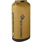 Sea to Summit Big River Dry Bag, Heavy-Duty Dry Storage, 65 Liter, Gold Brown