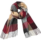 CALVIN & OLIVIA Lightweight Ultra-Soft Scarf - Perfect Holiday Gift for Men & Women