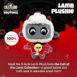 Youtooz Lamb Plushie 9" Inch, Lamb Soft Plush