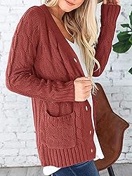 PRETTYGARDEN Women's Open Front Cardigan Sweaters