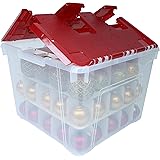 Amazon.com: Snapware Snap 'N Stack Square 3-Tier Seasonal Ornament ...
