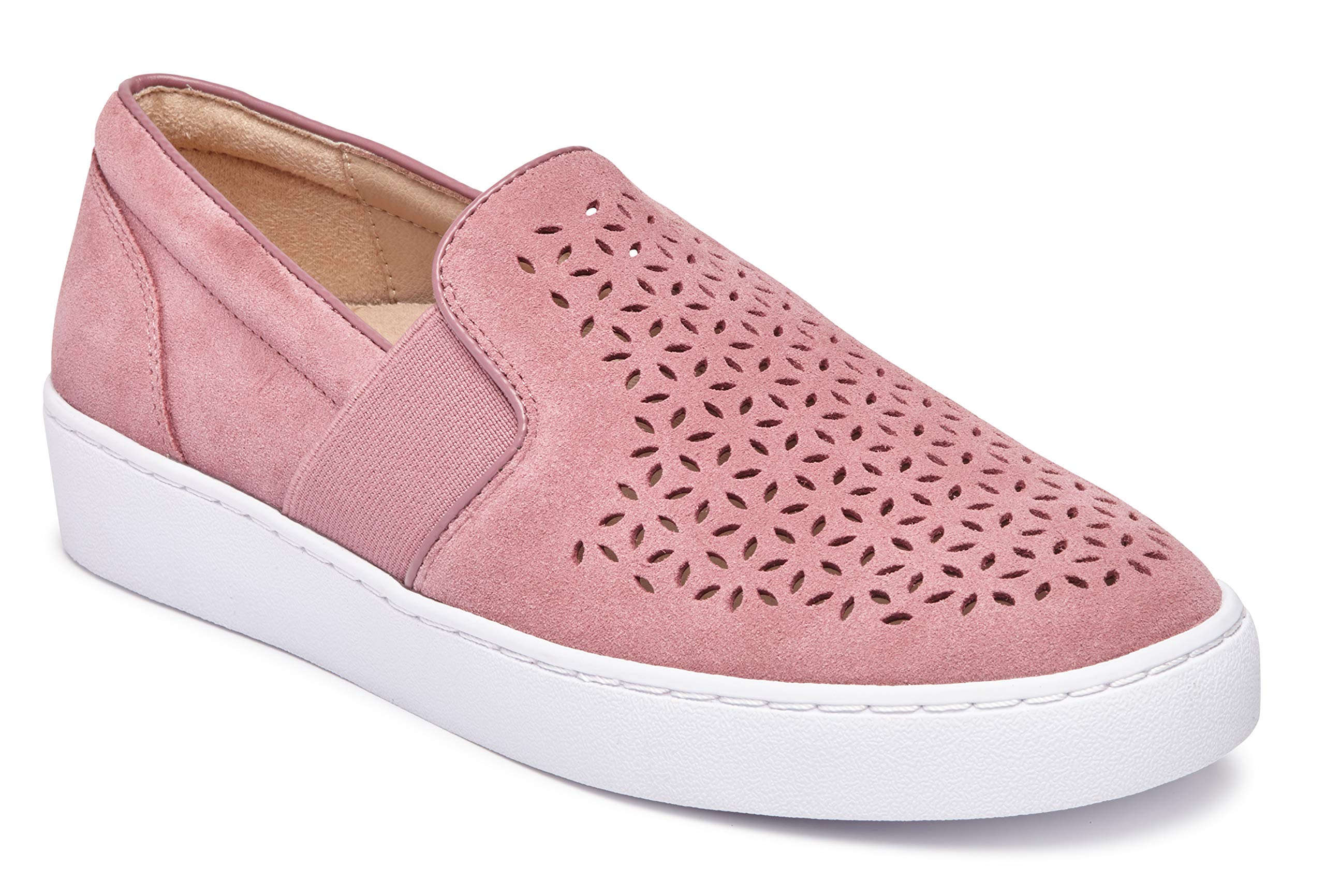 Vionic Women's Splendid Kani Slip-on Walking Shoes - Ladies Athleisure Sneakers with Concealed Orthotic Arch Support