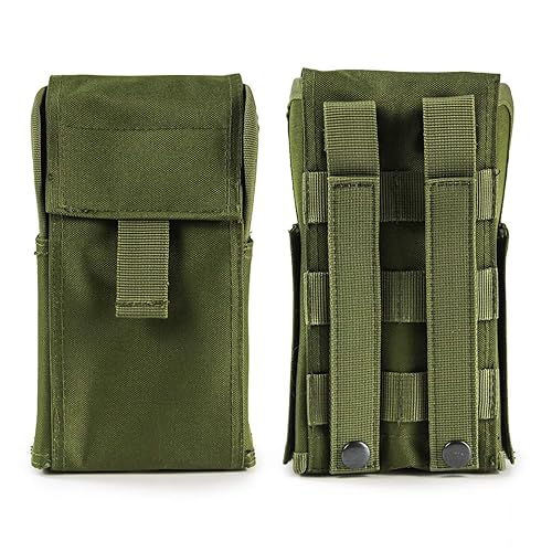 25 Round MOLLE Shotgun Shell Pouch - Foldable Ammo Holder For 12 Gauge & 20 Gauge