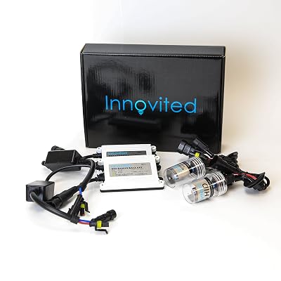 Innovited 55W AC Xenon HID Lights&amp;amp;quot;All Bulb Sizes and Colors&amp;amp;quot; with Digital Slim Ballast - 9012-10000K - Light Blue - 2 Year