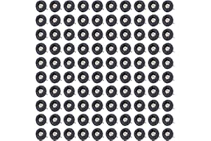 100 PCS Abrasive Buffing Wheels,1 inch Polishing Wheel Set for Proxxon Dremel Rotary Tool Accessory-1/8'' Shank