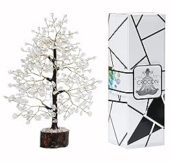 Clear Quartz Crystal Tree of Life - Chakra Tree for
