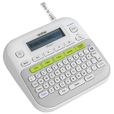 label maker multiple fonts