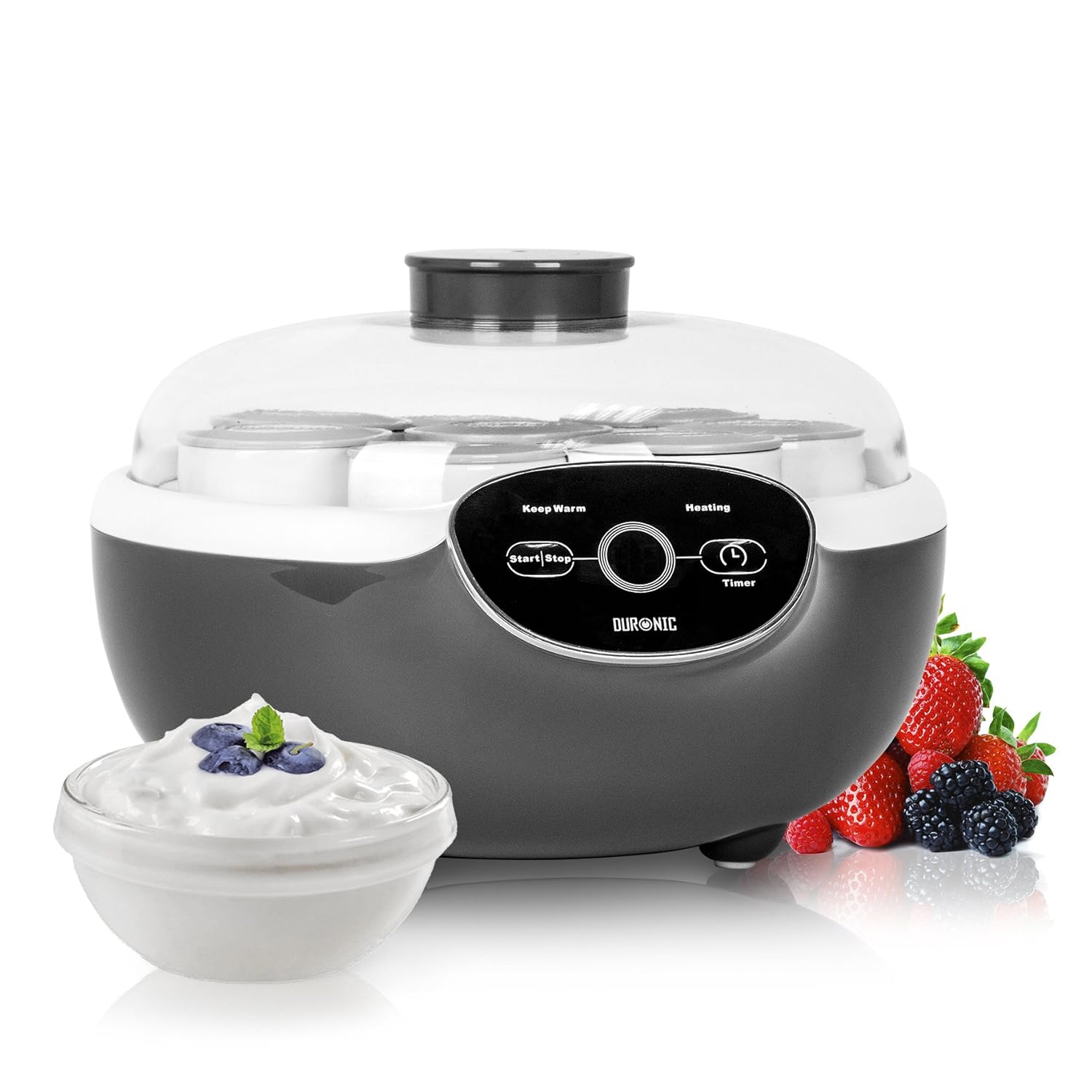 Duronic Electric Yoghurt Maker YM2 Yogurt Machine Digital Display 8