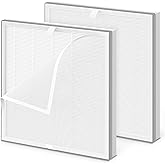 SAKEGDY 2 Pack H7124 Replacement Filters Compatible with GoveeLife H7124 & H712C Smart Air Purifier, 3-IN-1 Filter, Part No. 