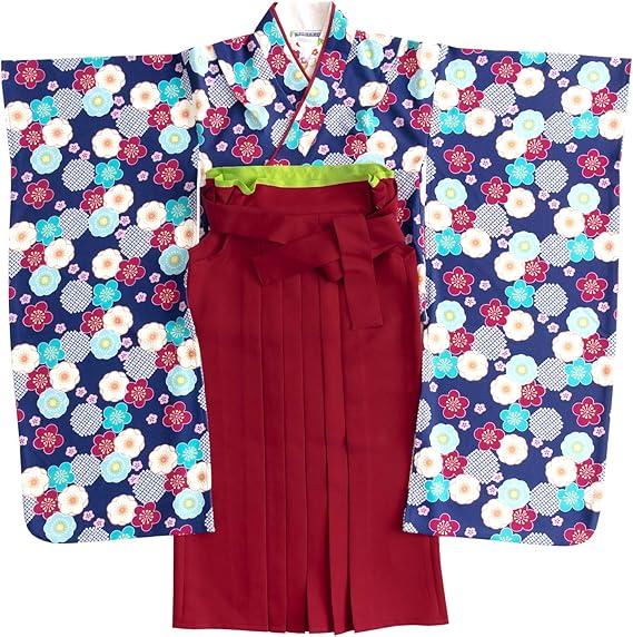 Amazon キョウエツ 袴セット 着付け 簡単 簡易 和装セット 着物 袴 卒業式 卒園式 女の子 ガールズ 着物 浴衣 通販