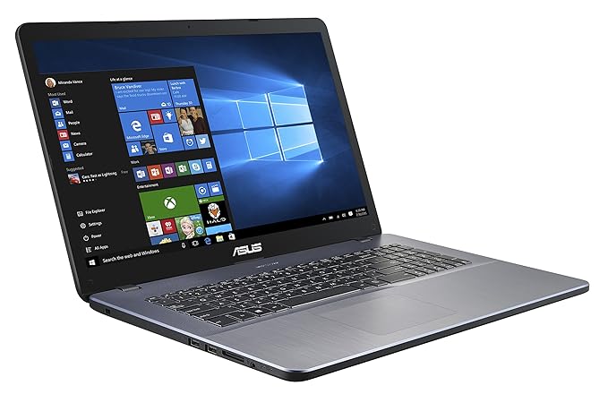 Asus VivoBook 17 F705MA 90NB0IF2-M00340 43,9 cm (17,3 Zoll HD+ Matt) Notebook (Intel Pentium silver N5000, 8GB RAM, 1TB HDD, 