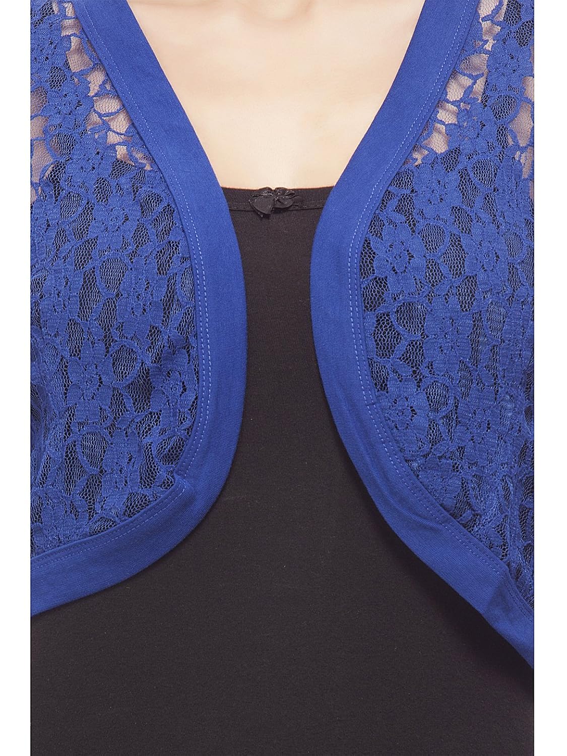 peptrends women's short net shrug