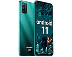 Unlocked Smartphones Ulefone Note 11P (2021) Android 11 Unlocked Cell phones, 48MP Quad Rear Camera Triple Card Slots, 6.55" 