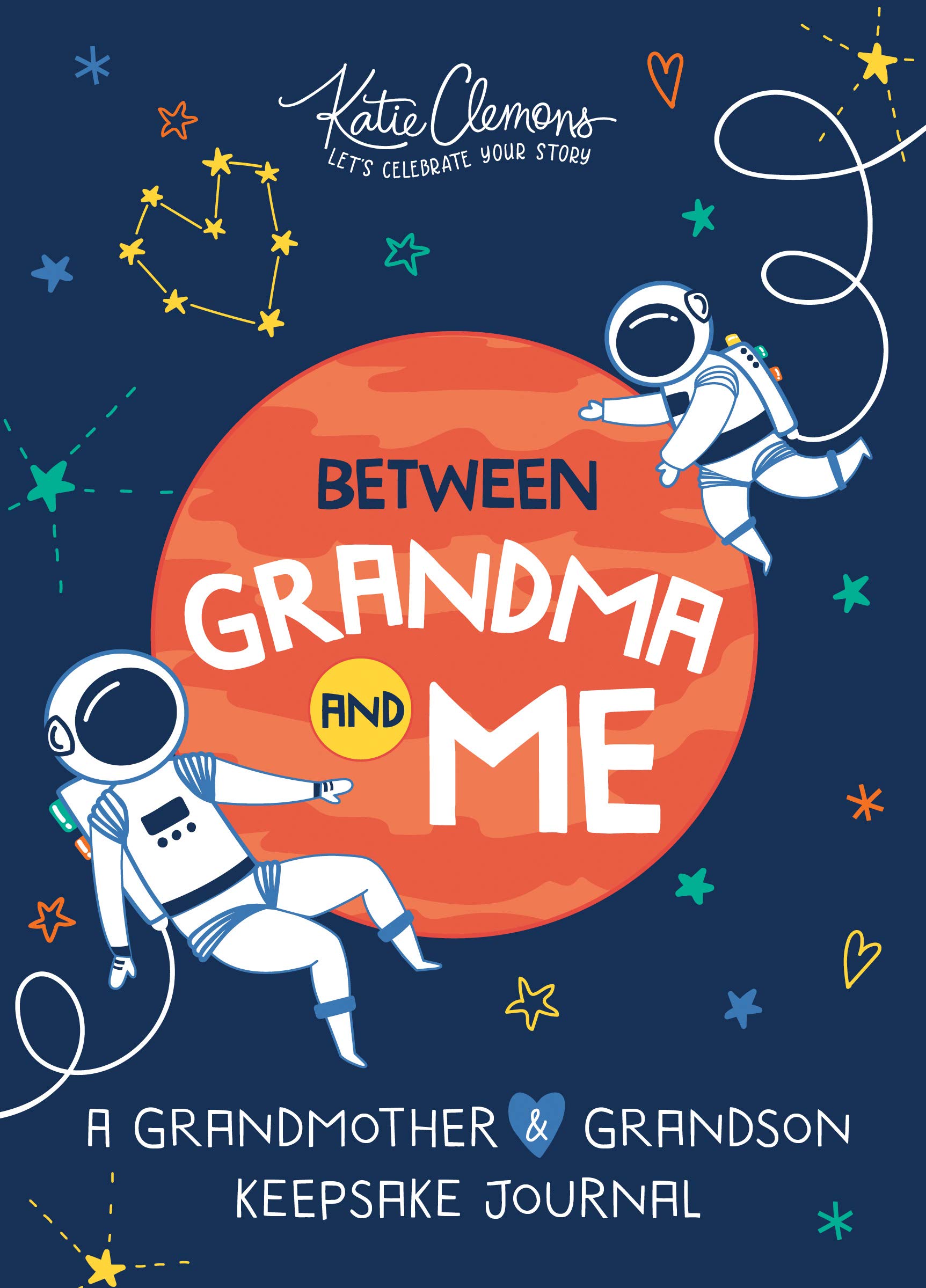 Between Grandma And Me A Grandmother And Grandson Keepsake Journal Clemons Katie 0760789298660 Amazon Com Books