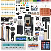 Freenove ESP32 Kit ESP32-S3 Camera Board Ultimate Starter Kit | 240 MHz 32-bit Dual-core, USB-OTG Camera WiFi+BT, Python C Java Code, 828-Page Tutorial, 121 Projects, 243 Items