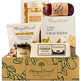 Harry &amp; David Snack Box, Gift Basket Care Package, Sweet And Savory | All Occasions, Food Gift Baskets for Women &amp; Men, Caramel Popcorn, Smoked Sausage, Cheese, Mixed Nuts &amp; 3 Seed Crackers