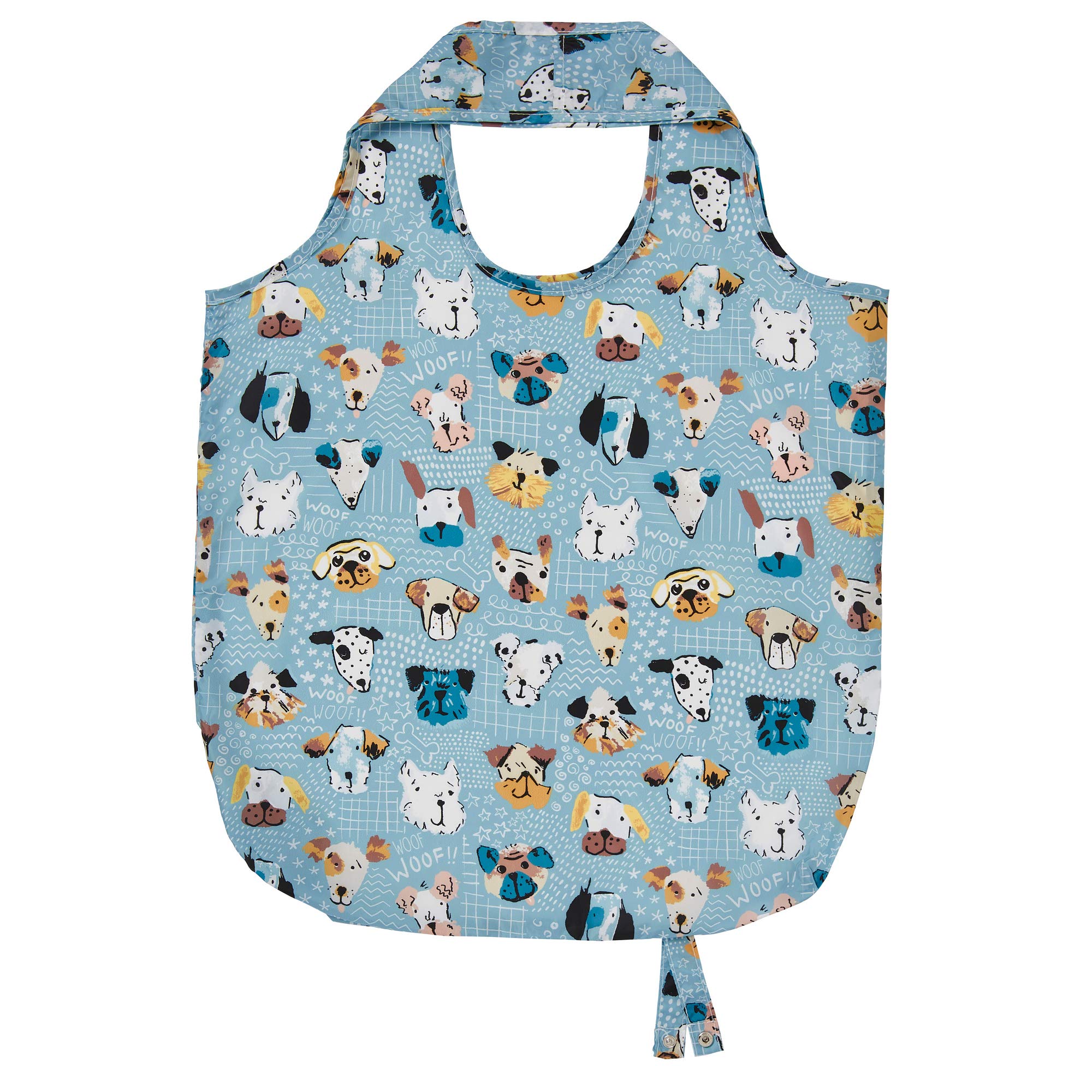 Ulster Weavers Roll-Up Bag Mutley Crew, Polyester, Multicolor, One Size