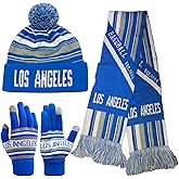 Vintage Classic Skull Cap Beanie Hat with Warm Gloves and Scarf Cuffed Winter Hat Knit Comes Gifts for Men Women Fans