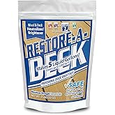 Restore-A-Deck Wood Brightener &ndash; Neutralizes &amp; Brightens Exterior Wood After Cleaning or Stripping &ndash; Prepares Decks, Fences &amp; Siding for Staining